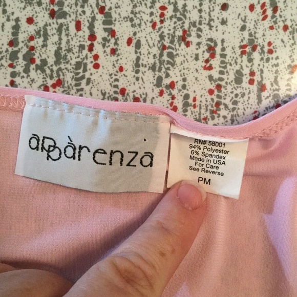 Apparenza Size PM Pink Tank Top - Picture 2 of 3